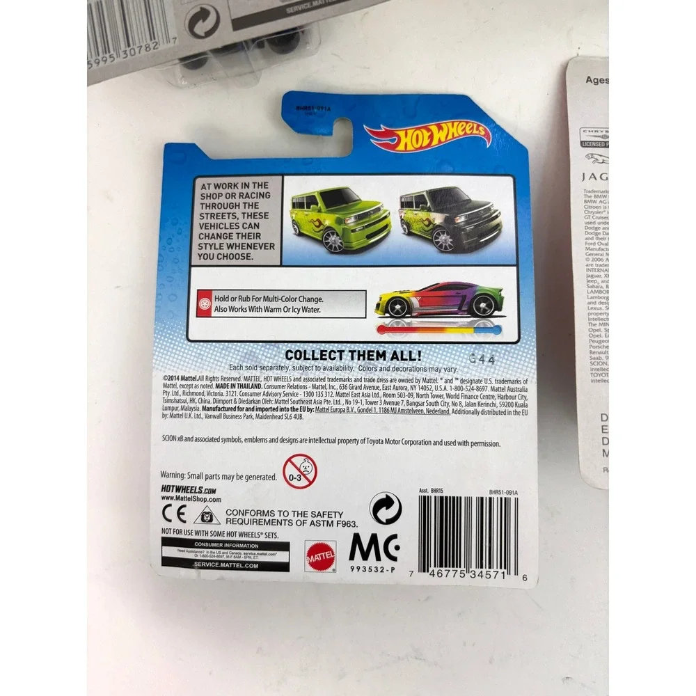 Matchbox Hot Wheels Speed Wheels Diecast Cars Lot of 4 Sealed Scion xB Smart